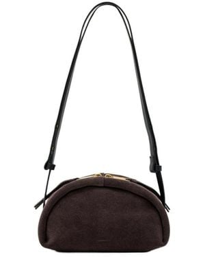 AllSaints Zippered Shoulder Bag - White