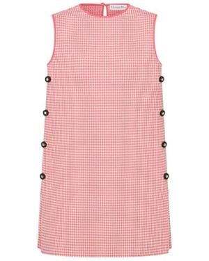 Dior Iviera Short Straight Dress - Pink