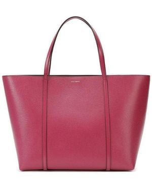 Dolce & Gabbana Logo Details Handbag - Red