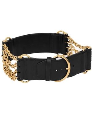 Chloé Buckle Belt - Black