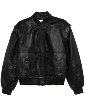 REMAIN Birger Long-Sleeved Casual Jacket - Black