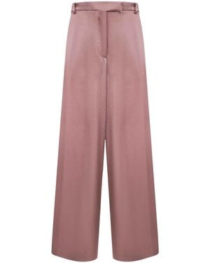 Dries Van Noten Straight-Leg Tailored Pants - Purple