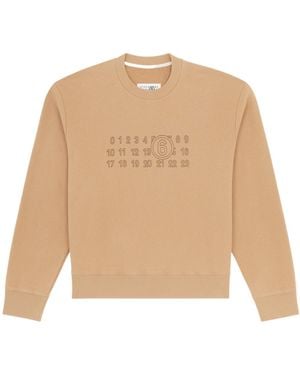MM6 by Maison Martin Margiela Sweatshirt - Natural