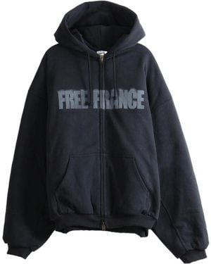 Vetements Long-Sleeve Sweatshirt - Black