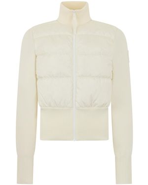 Canada Goose Zip-Up Hybridge Jacket - White