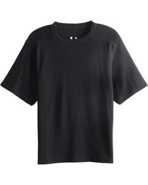 Rick Owens Crew Neck Short-Sleeved T-Shirt - Black