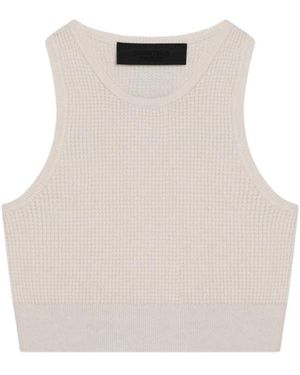 Fear Of God Sporty Honeycomb Tank Top - Natural