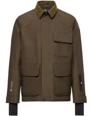 Moncler Andes Hooded Insulated Ski Jacket - Green