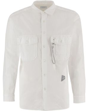 and wander Practical Pocket Shirt - White