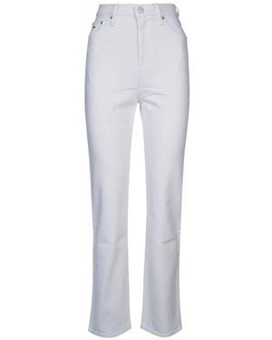 Tommy Hilfiger Tommy Jeans Julie Straight Leg Jeans - White