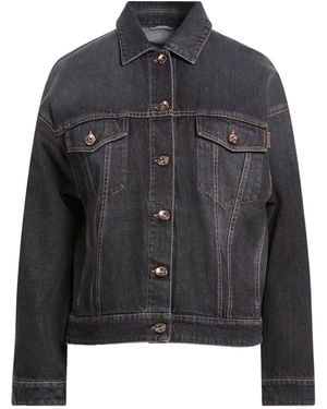 Brunello Cucinelli Stylish Denim Jacket - Black