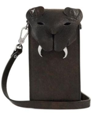 Vivienne Westwood Tiger Phone Bag - Black