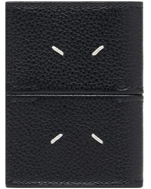 Maison Margiela Textured Bifold Wallet - Black