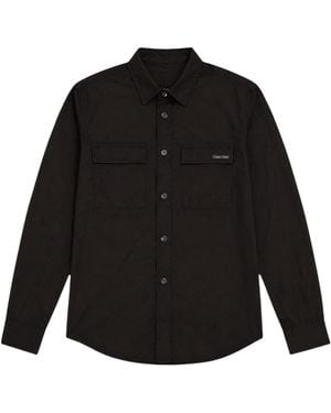 Calvin Klein Long-Sleeved Shirt - Black