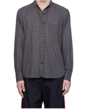 GIMAGUAS Plaid Shirt - Grey