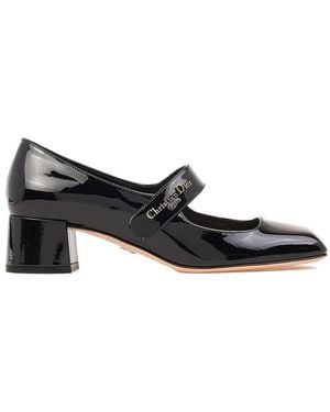 Dior Square-Toe High Heels - Black