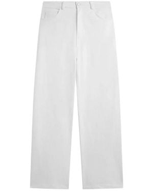 Frankie Shop Nelton Barrel-Leg Jeans - White