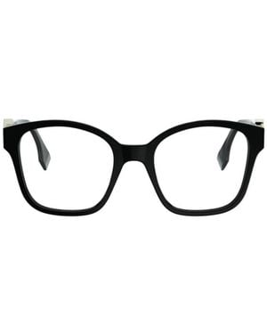 Fendi Eyewear Square Frame Glasses - White