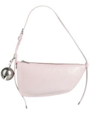 Burberry Patent Leather Underarm Bag - Pink
