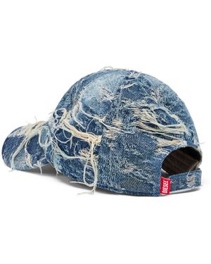 DIESEL C-Braff Hat With Worn-In Look in Red for Men | Lyst