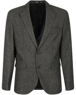 SELECTED Long-Sleeved Suit Jacket - Black