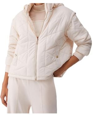 Liu Jo Quilted Hooded Jacket - Multicolor
