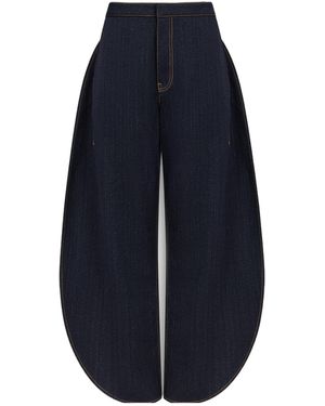 Alaïa Alaïa Petal Trousers - Blue