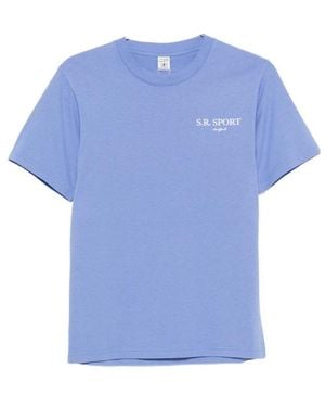Sporty & Rich Short-Sleeved T-Shirt - Blue