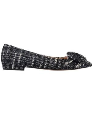 Gianvito Rossi Venezia Ballerina Shoes - Black