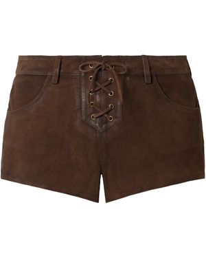 Isabel Marant Vanel Drawstring Shorts - Brown
