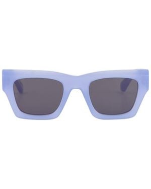 Off-White c/o Virgil Abloh Davie Square-Frame Sunglasses - Blue