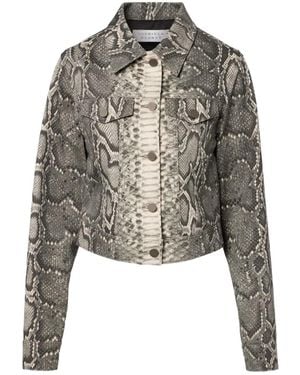 Gabriela Hearst Short Denim Jacket - Grey