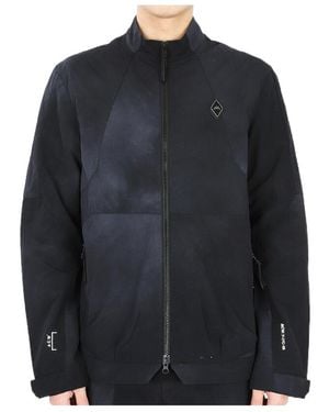 A_COLD_WALL* Logo-Patch Zip-Fastening Jacket - Blue