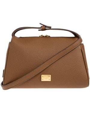 Dolce & Gabbana Top Handle Shoulder Bag - Brown