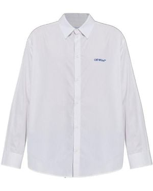Off-White c/o Virgil Abloh Long-Sleeved Shirt - White