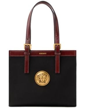 Versace Rivière Mini Tote Bag - Black