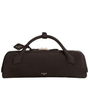 Alaïa Le Teckel Clutch - Brown