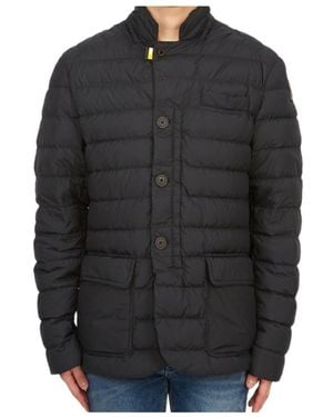 Parajumpers High-Collar Long-Sleeved Down Jacket - Black
