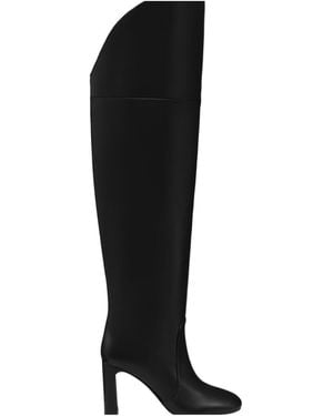 Stuart Weitzman Babette Over-The-Knee Tubo 85 - Black