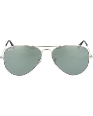 Ray-Ban Aviator Frame Sunglasses - Gray