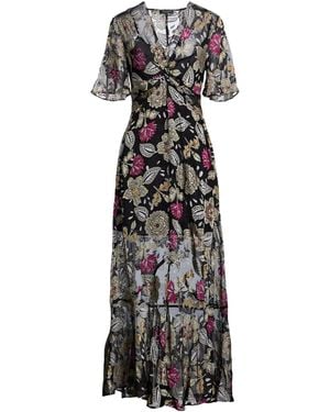 Rag & Bone Floral Printed Dress - Black