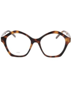 Loewe Cat-Eye Frame Glasses - White