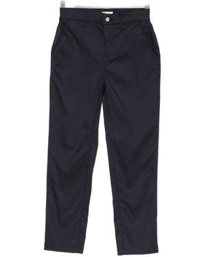Liu Jo Logo Patch Trousers - Blue