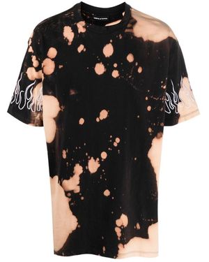 Vision Of Super Tie-Dye Cotton T-Shirt - Black