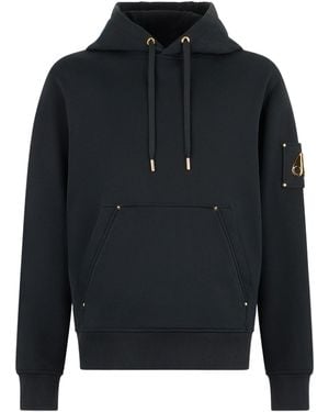 Moose Knuckles Long-Sleeved Sweatshirt - Blue