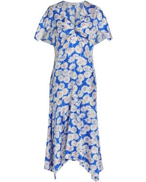 Stella McCartney Print Midi Dress - Blue