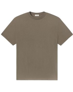 FRAME Crew Neck Short-Sleeved T-Shirt - Gray