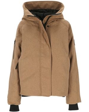 Canada Goose Everleigh Bomber Jacket - Natural