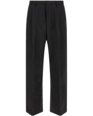 Kiko Kostadinov Vaals Pleated Wide-Leg Trousers - Black