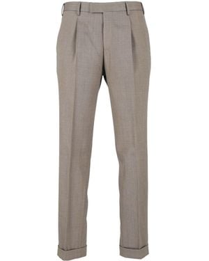 PT01 Casual Pants With Belt Loops - Gray